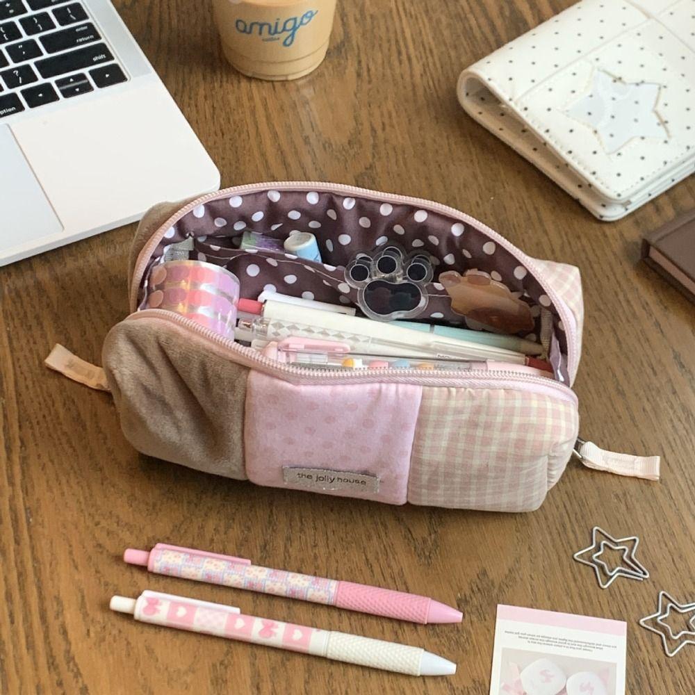 Soft Pencil Case Large Capacity Pen Bag New Pencil Pouch School Supplies