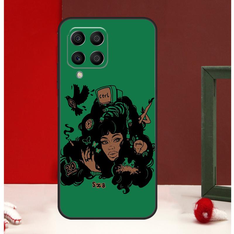 Чехол для альбома Sza Ctrl Alternate для Samsung Galaxy M12 M32 M52 M06 M16 M36 M56 M33 M15 M55 M31 M13 M14 M53 M35 M34 M54