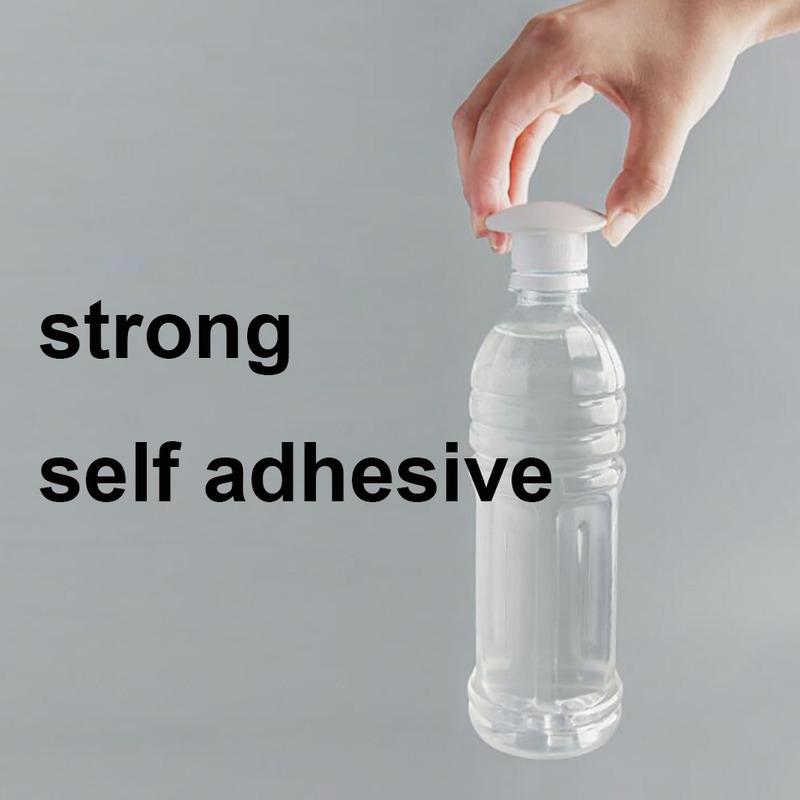 Door Stopper Silicone Handle Bumpers Self Adhesive Deurstopper Protection Porte Pad Mute Stikcer Round Square Wall Protector Pad