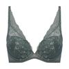 AMOSTYLE Hope Peaceful M010 Size E70 Bra, Leaf, (Green),