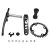 Bike Hollow Integrated Crank 36 Teeth Mountain Bike Crankset Central Shaft Modification Single Disk