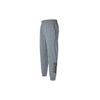Solid Color Logo Print Elastic Waist Joggers Men Bottoms Grey DQ4847-063
