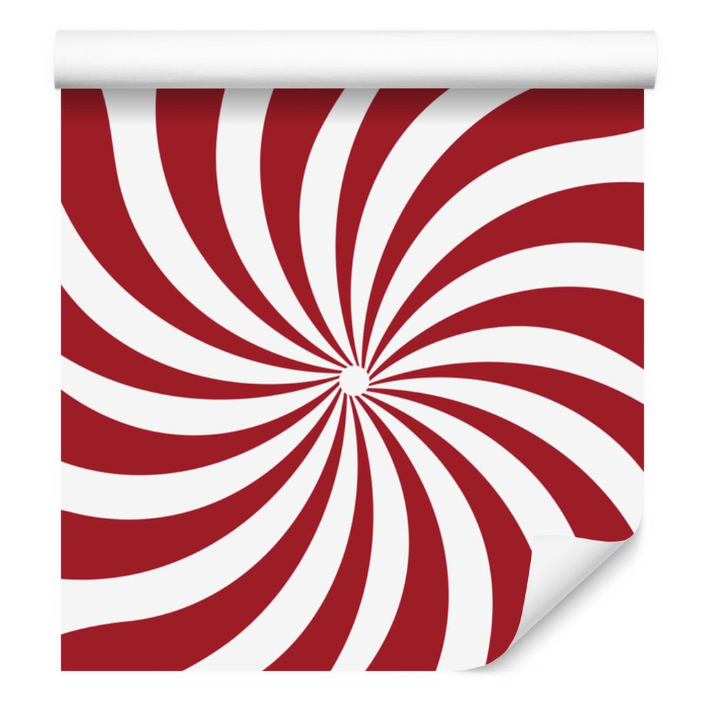 Hippie background wallpaper red, white and coral 50x1000