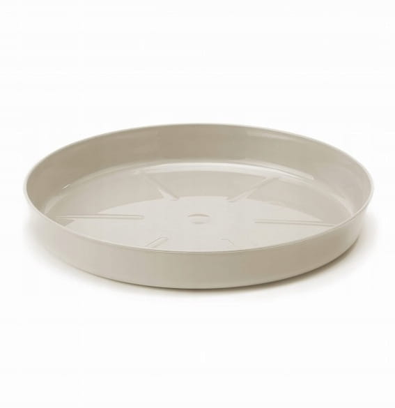 Plastic Plant Saucer Taupe 16.9 x