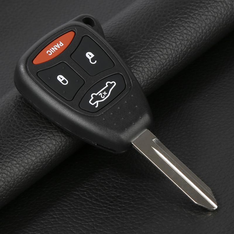 Корпус автомобильного ключа для Jeep Grand Cherokee 2005 2006 2007, внешний чехол для ключа с дистанционным управлением, запасные части для автомобильных аксессуаров