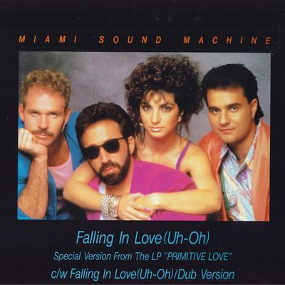 Виниловая пластинка MIAMI SOUND MACHINE Falling In Love UhOh Special Ve 123P791 EPIC 1985 Япония Obi Танцевальная Электроника Б/у