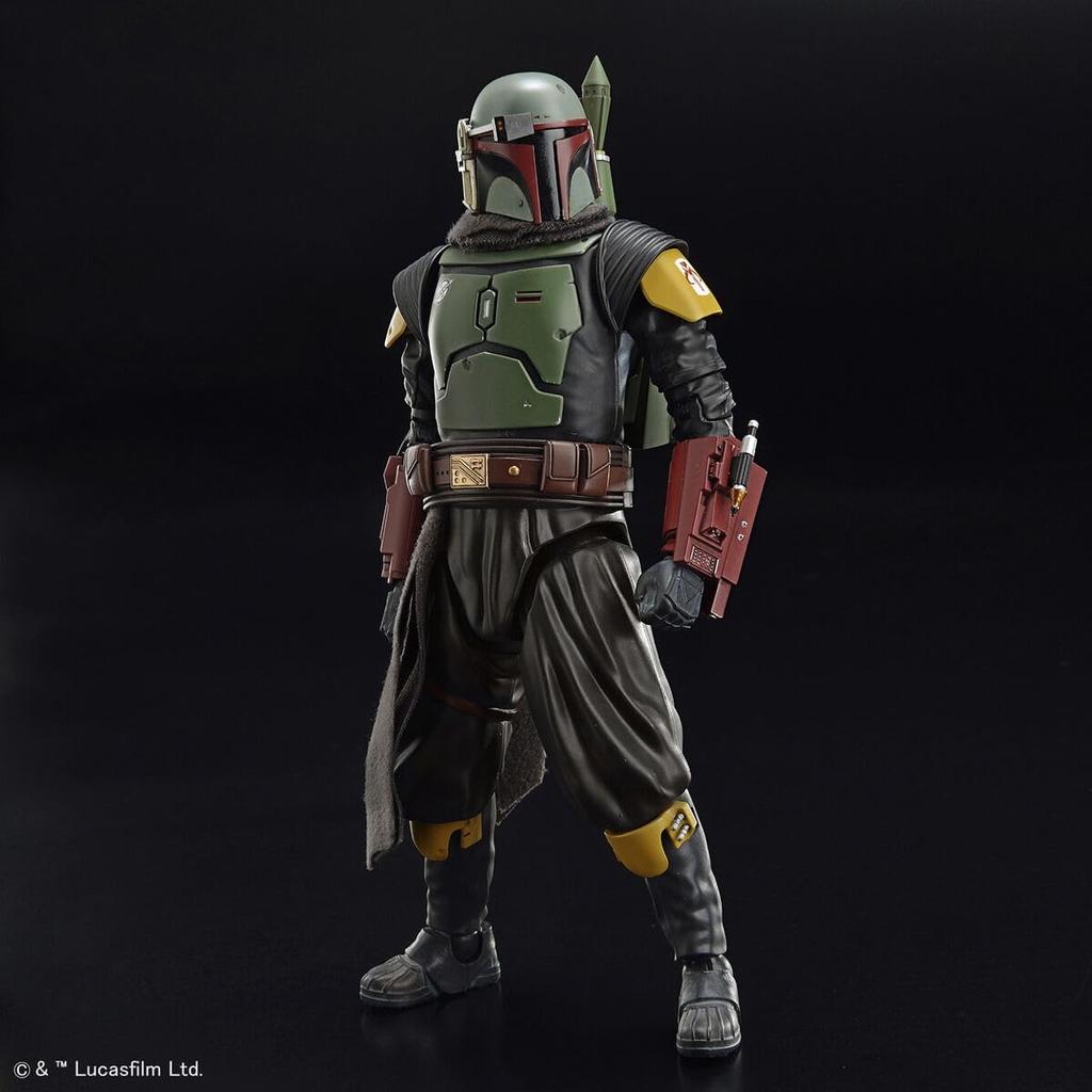 Star The Mandalorian The Boba Fett Scale Plastic Model Wars (STAR WARS Mandalorian) 1/12 Color-coded