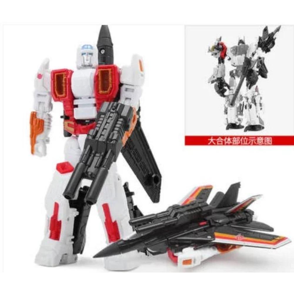HZX Cool G1 Superion Робот Самолет IDW 5в1 Девастатор Брутикус Фигурка Игрушки Комбайнер Трансформация Деформация Подарок