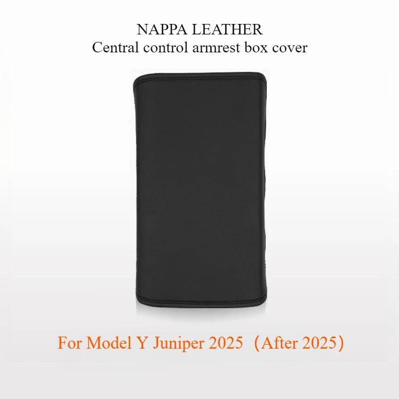 Anti Kick Pads for Tesla Model Y Juniper 2025 Whole Car Nappa Leather Interior Decoration Rear Seat Backrest Mats Accessories