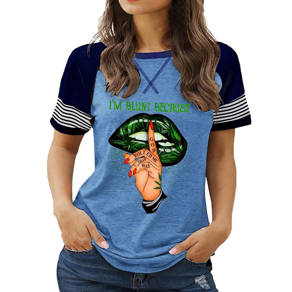 Модная женская футболка больших размеров с круглым вырезом, короткими рукавами и цветочным принтом на лето