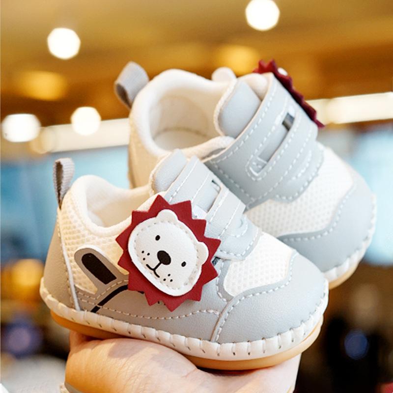 Baby Shoes Spring Autumn Breathable Soft Soled Toddler Shoes Girl Sneaker for Newborn Baby Antiskid Barefoot Shoes Kids Zapatos