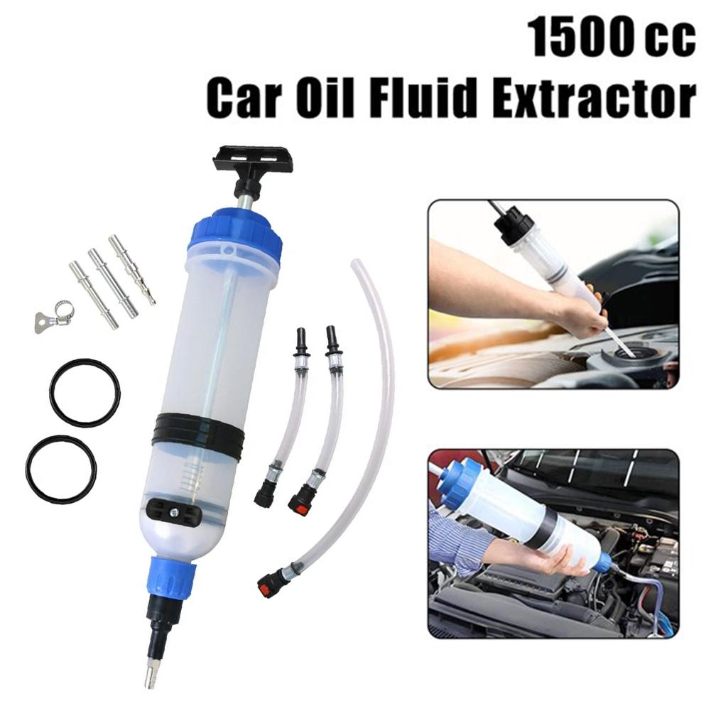 Car Fuel Extraction Pump Manual Oil Extractor Pump 1500cc Fuel Transfer Tool For Brake Fluid Lubrication Car Maintenance To N8g3