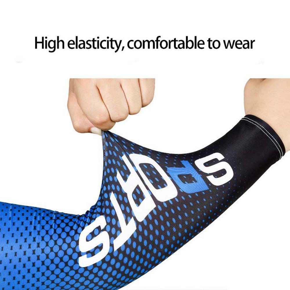 Outdoor UV Protection Ice Sleeves Cycling Arm Sleeves Sunscreen Headscarf Sports Cooling Sleeves