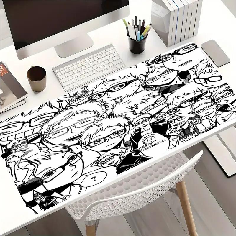 Haikyu Mouse Pad - Non-Slip Rubber Base, Smooth Surface for Work,Gaming,Office,And Home Use, Desk Mouse Pad