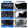Car Windshield Sunshade Umbrella Protector Parasol Foldable For Porsche Cayenne Panamera Macan Boxster 911 Carrera-GT 944 918 917