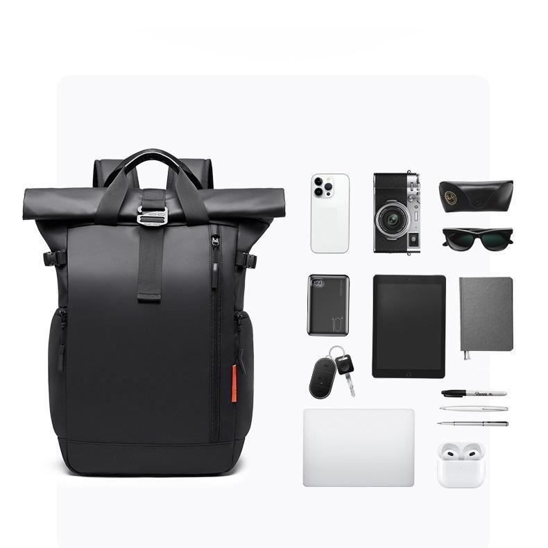 Мужская модная компьютерная сумка высокого класса, школьная сумка, водонепроницаемый мужской рюкзак из ткани Оксфорд большой емкости