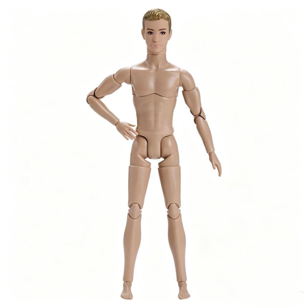 Multi-Joints Male Model White/Normal/Tan Action Figure Body 31cm Male Doll DIY Toy