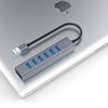 Алюминиевый сплав usb3.0 распределительный концентратор распределительный компьютерный концентратор, один-четыре расширителя прямые продажи с завода