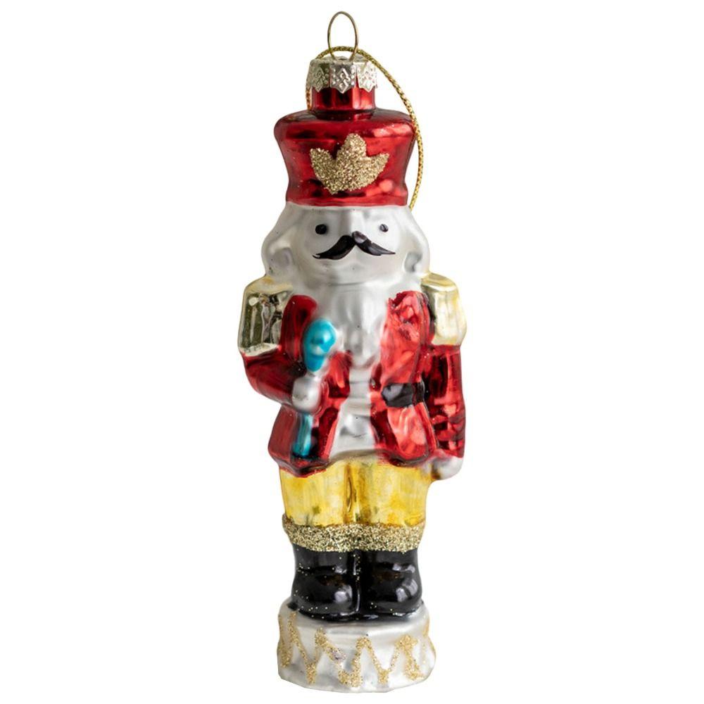 Санта Клаус Рождественские Стеклянные Украшения Рождественская Тема Рождественская Подвеска Фестивальный Подарок