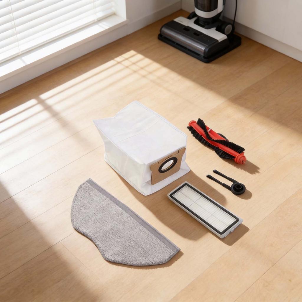 Main Roller Brush Robot Vacuum Kit Mop Pad Cleaning Brush