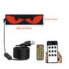 Car Devil Eyes Light Led Soft Screen DIY Colorful Car Windshield Dynamic LED Smart Phone App Control Flexible Matrix Screen