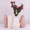 Unique Simulation Ceramic Vase Origami Shape Vase Portable Flower Arrangement Container
