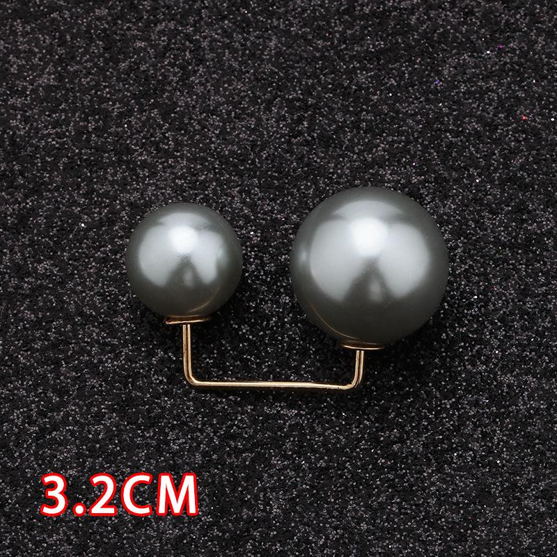 «Брошь из сплава со стразами и жемчугом»: Модный кардиган с защитой от воздействия внешней среды