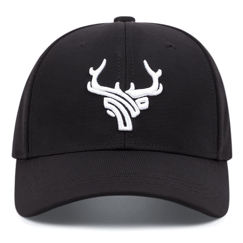 Высококачественные унисекс бейсболки-сетки с вышивкой животных рогов, весенне-летние, для улицы, регулируемые, повседневные шляпы, шляпа от солнца
