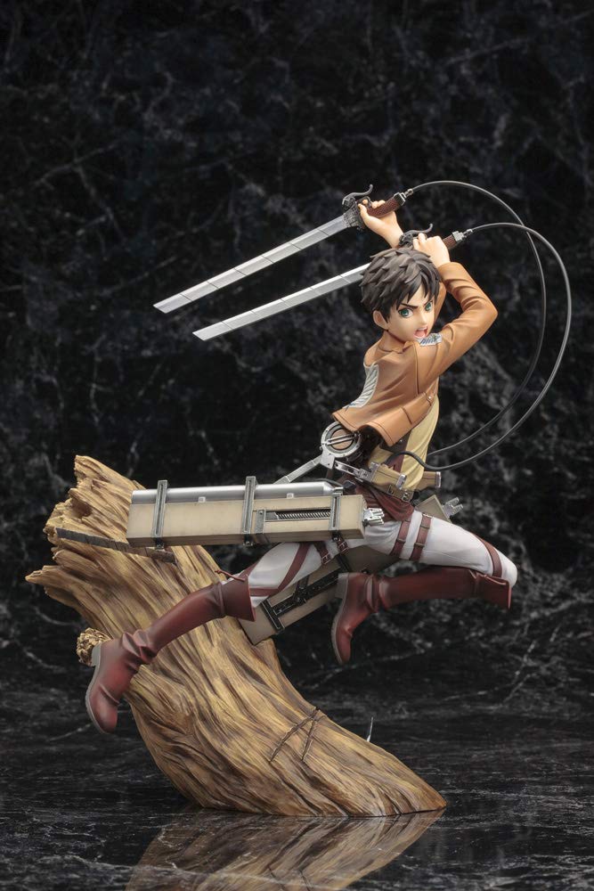 Атака титанов ARTFX J Eren Jaeger Renewal Package масштаб ПВХ окрашенная готовая фигурка версия. 1/8