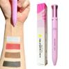 Многофункциональная косметическая шариковая ручка для макияжа Водостойкая подводка для глаз Карандаш для бровей Стойкий хайлайтер-стик 4 в 1, Тип А