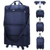 Wheeled Luggage Expandable Folding Duffel Bag Suitcase Foldable Rolling Travel Bag Without Telescopic Handle