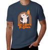 Lets Burn It Down Cat Tshirt Casual Simple Design Short Sleeve Shirt