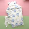 Pure Cotton Newborn Swaddle Blanket for Baby - Ideal for Spring, Summer, and Autumn