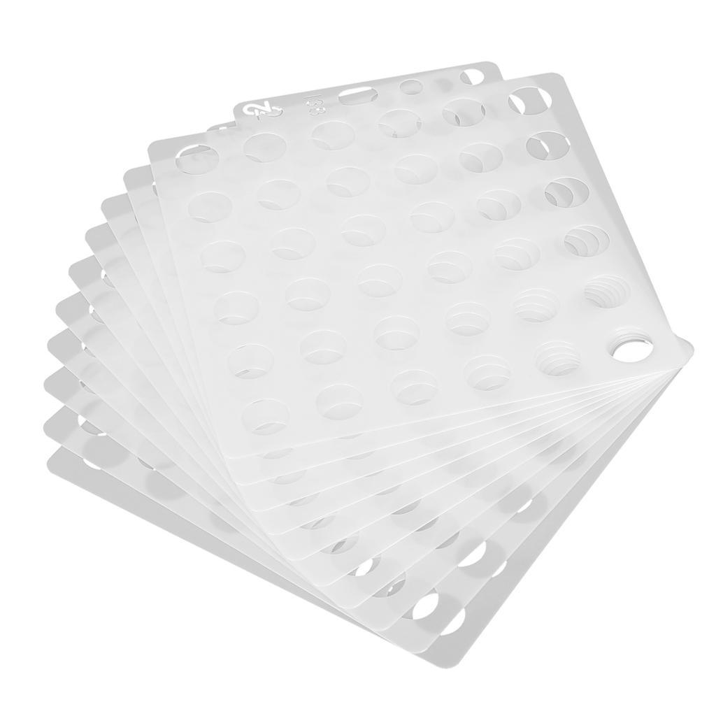 10 шт. шаблон для рисования, полые точки, спрей, ПЭТ-трафарет, вспомогательные инструменты для рисования