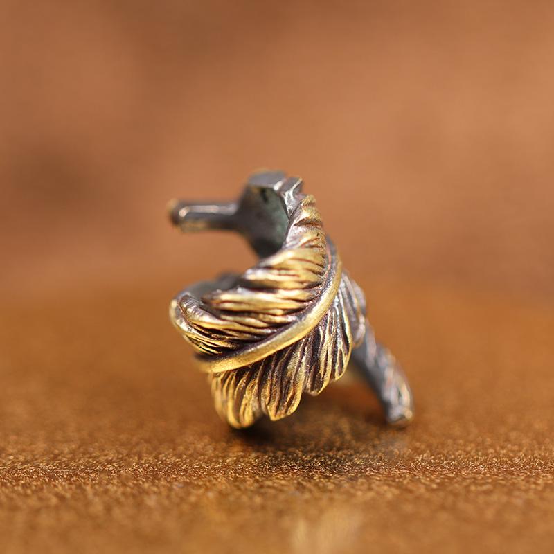 Шлейф латунный нож бусины EDC открытый DIY тканый браслет из паракорда аксессуары ремешок подвески зонтик веревка фонарик подвески