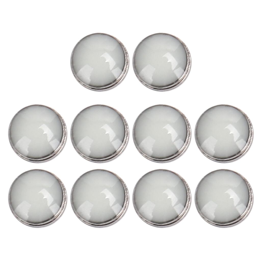 10pcs Watch Luminous Bezel Dot Watch Dial Green Luminous Dot Watch Parts Accessory