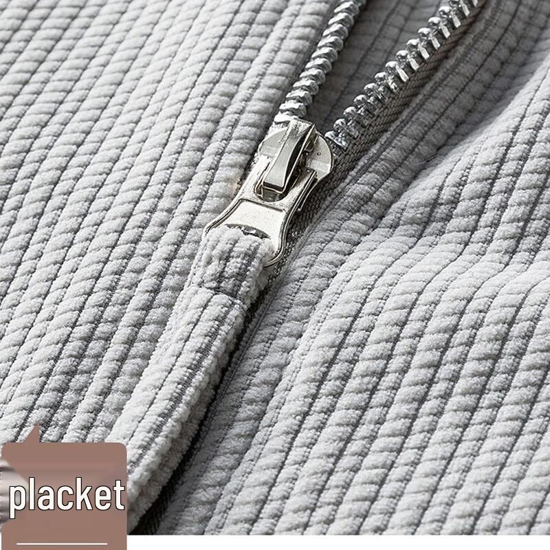 MiiOW Men's Plush Lined Retro Lapel Casual Jacket