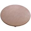 Round Waterproof Table Cover Cloth Protector Polyester Tablecloth Catering Fitted Table Cover with Elastic Edged