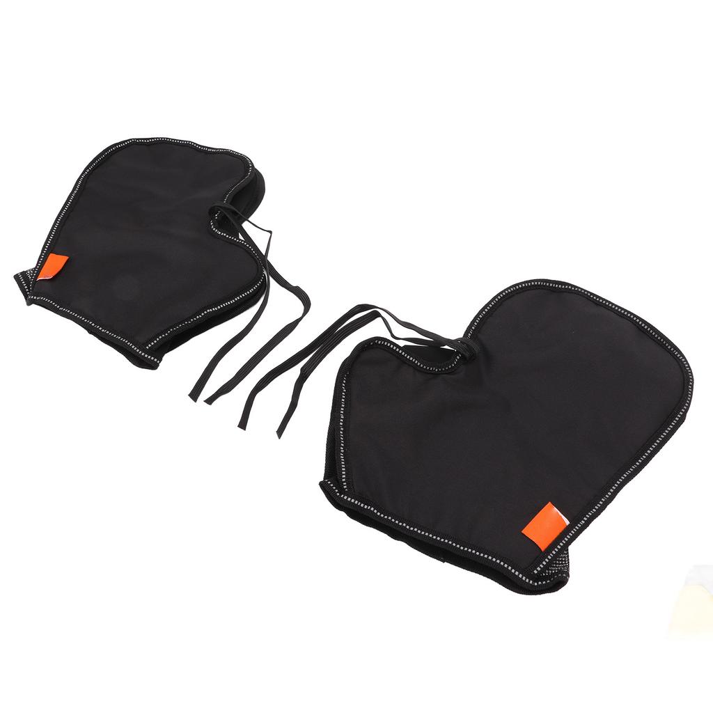 Handlebar Gloves Oxford Cloth Night Reflective Strip Sun Protection Waterproof Universal for Motorcycle Bike Scooter