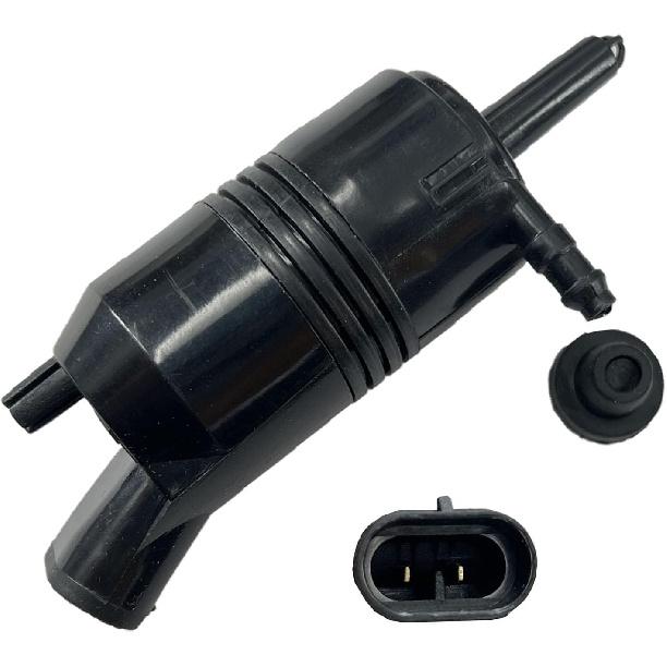 Front Wiper Windshield Washer Pump Compatible with Suburban Savana 1500 Rainier Silverado 1500 Rendezvous Venture Envoy 13502903 SU15227 AS500