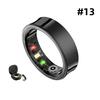 Smart Ring - Health Tracker with SPO₂/HRV/Sleep Monitor, 5ATM Waterproof & No Subscription, 7-Day Battery for Men & Women, iOS A