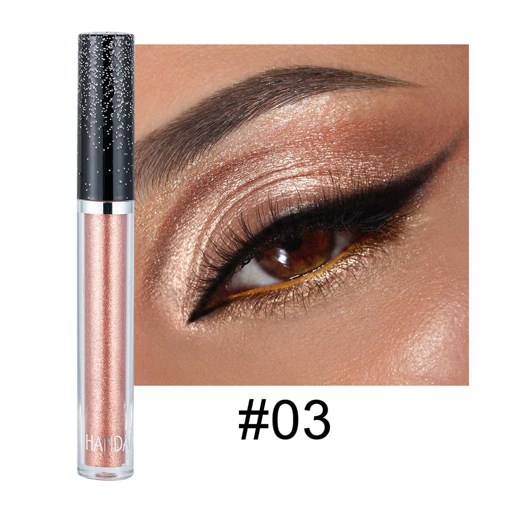 HANDAIYAN 12 Color Single Diamond Liquid Eye Shadow Psychedelic Pearl Shiny Eye Shadow Lying Silkworm Tear Makeup