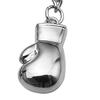 2Pcs Special Collections Boxing Gloves Keychain Anti-oxidation Practical Creative Metal Mini Boxing Gloves Keychain
