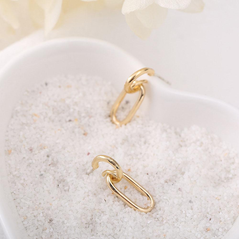 Элегантные Личность Круг Геометрические Круглые Женские Подарок Модная Бижутерия Висячие Серьги Серьги-гвоздики