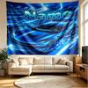 Custom Name Personalized Corvette Print Tapestry, Wall Art Decor, Bedroom, Dorm, Apartment, LivingRoom, Party Backdrop, Gift for Birthday