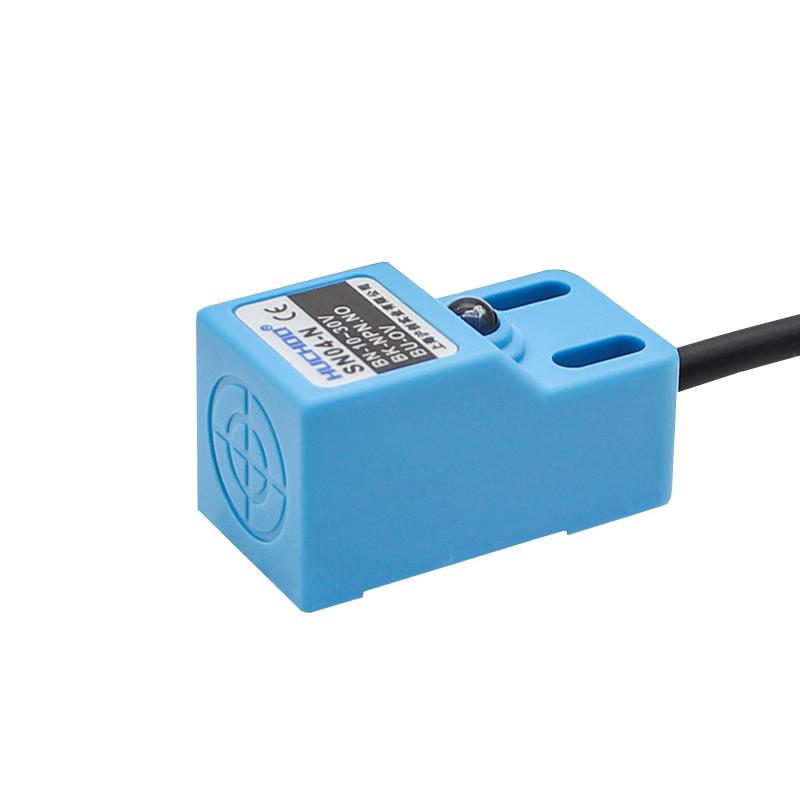 Бесконтактный переключатель металлический предел SN04 датчик квадратный водонепроницаемый NPN PNP NO NC DC три провода 10-30 В AC два провода 90-250 В