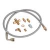 36 дюймов 1/8 NPT 4AN T3 T4 T3/T4 T04E T70 T66 T67 GT35 GT45 Турбо-линия подачи масла Линия возврата масла Линия слива масла Комплект