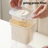 Бытовое сито для йогурта с таймером, моющееся сито для тонкой фильтрации, сито для соуса, кухонные аксессуары