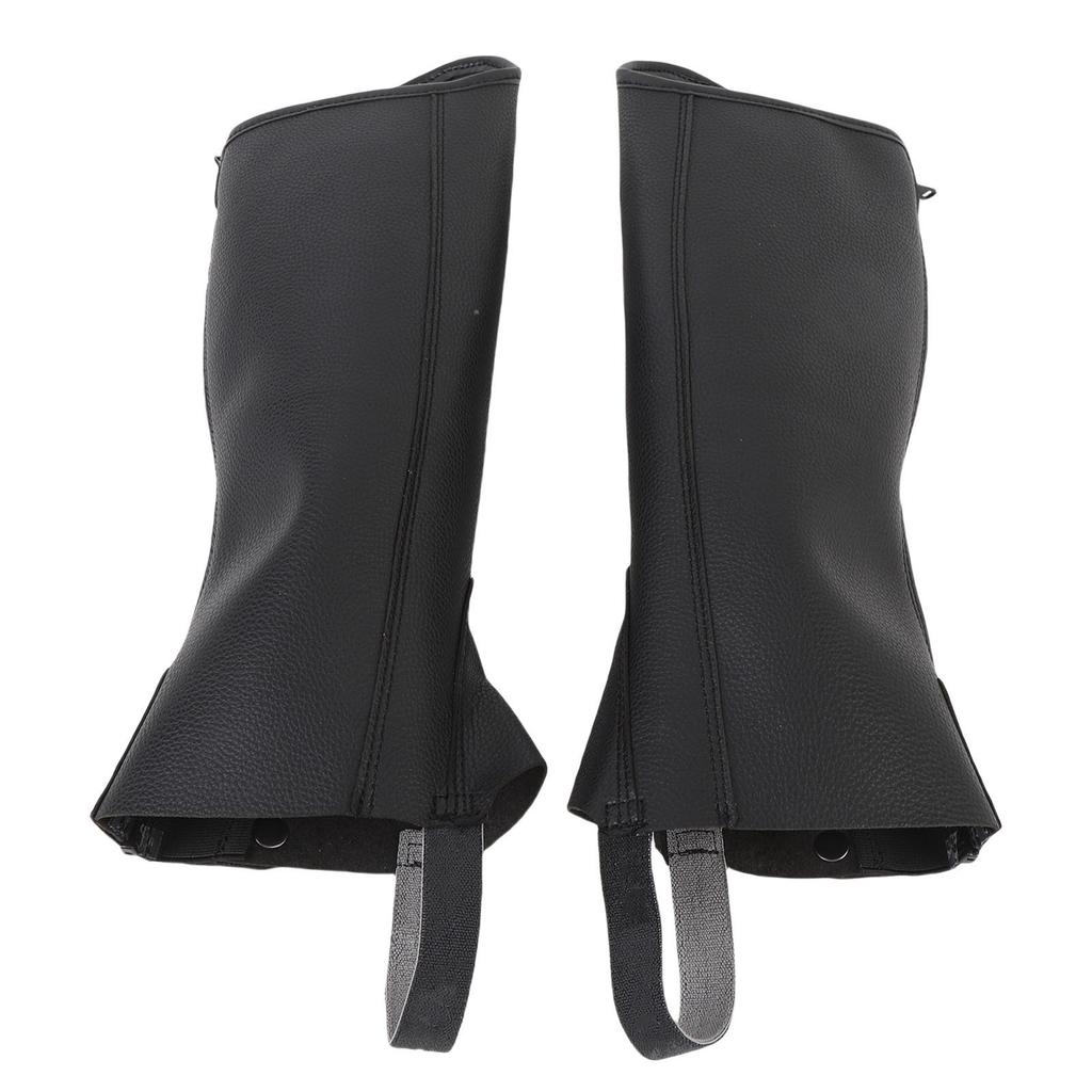 2PCS Equestrian Half Chaps for Kids Microfiber Protective Leg Guard Half Chap for Horse Riding CXL