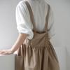 Adjustable Straps Korean Style Apron Cotton Cooking Apron Multifunctional Kitchen Apron  Baking